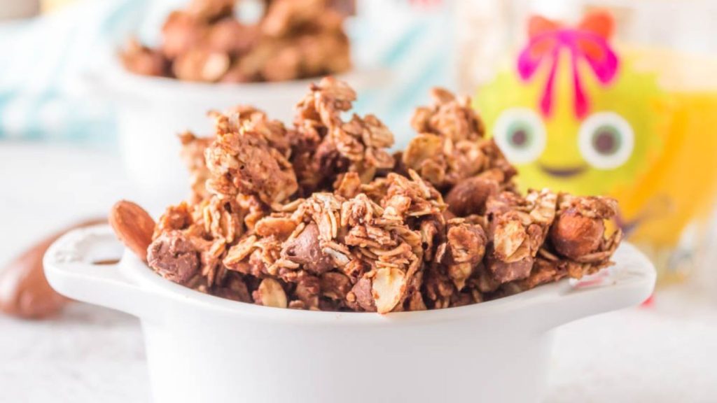 33 Air Fryer Breakfast Ideas That Make Mornings Easier 18 Air fryer Nutella granola