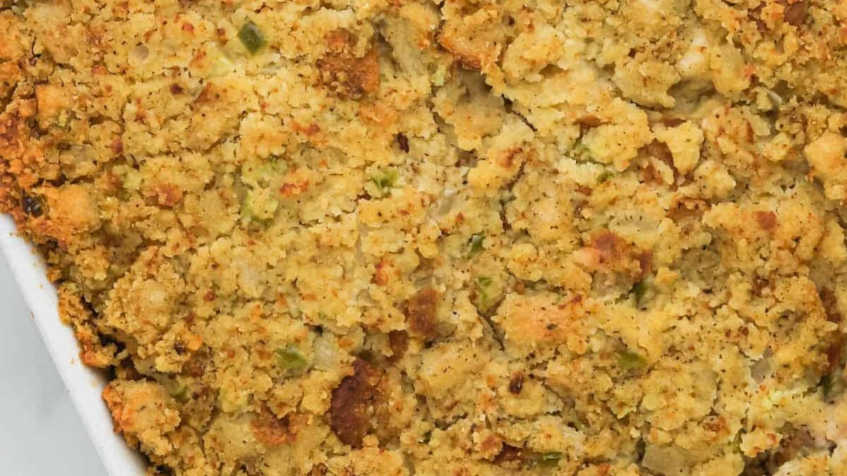 16 Easy Meals That Start with a Can of Cream of Mushroom Soup 16 Cornbread Dressing Auntie Rose’s Southern