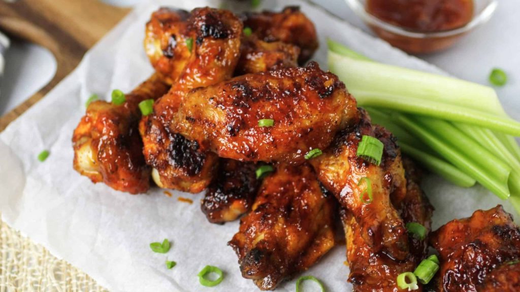 Honey Bourbon Wings
