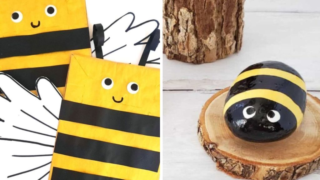 23 Super Cute Bumble Bee Crafts to Share Your Love for These Pollinators