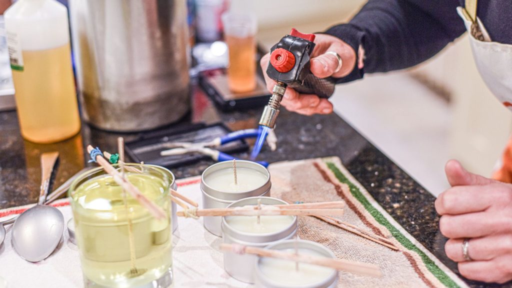 candle making