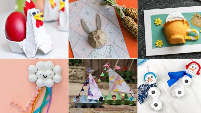 Egg Prices Are Up, But These 14 Egg Carton Crafts Won’t Cost You a Thing