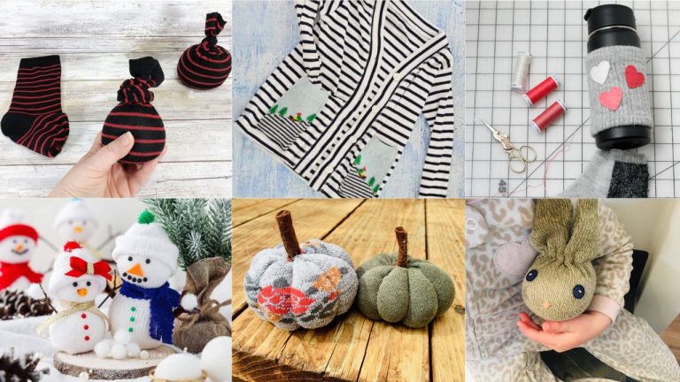 9 Brilliant Crafting Ideas That Use Old Socks