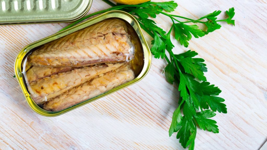 15 Absolute Best Canned Foods to Stockpile in Your Emergency Pantry 2 Canned mackerel fillets