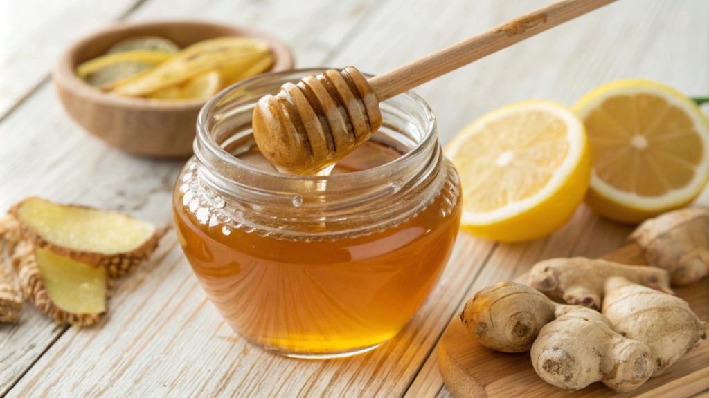Preppers Guide to Natural Remedies for Everyday Ailments 3 honey with lemon and ginger