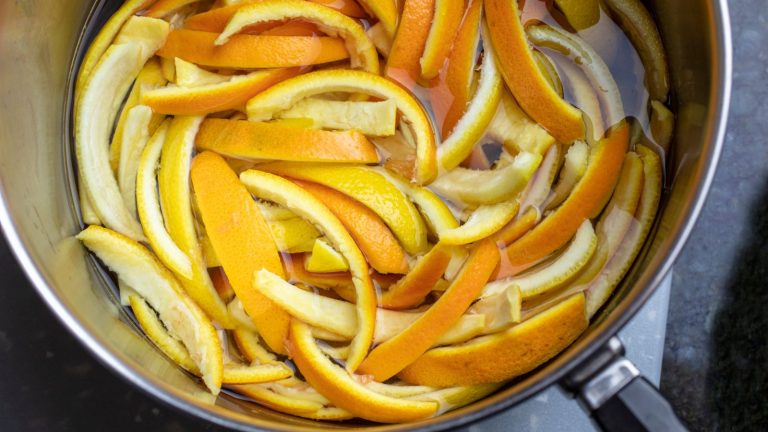How to Put Orange Peels to Work In the Garden