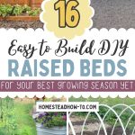 16 Easy to Build DIY Raised Beds for Your Best Growing Season Yet
