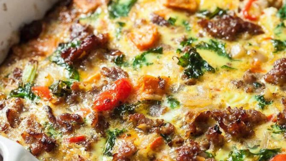 23 Breakfast Casseroles That Make Mornings Easier 11 Sweet Potato Sausage Breakfast Casserole