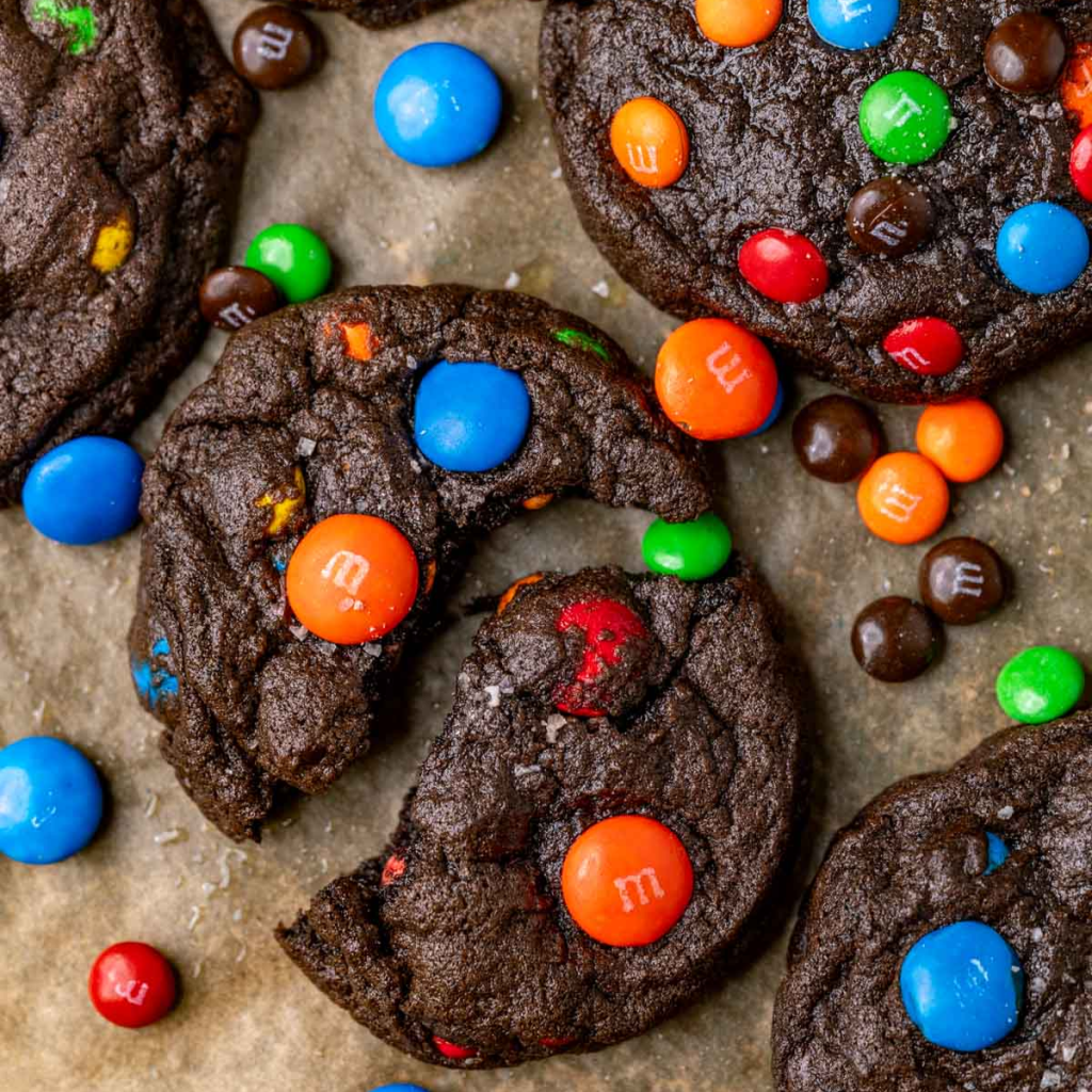 26 Rich Chocolate Recipes You Have to Try 15 Double Chocolate M&M Cookies