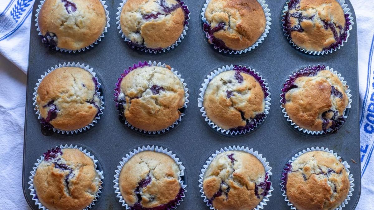 Too Many Ripe Bananas? Here Are 27 Sweet Recipes to Use Them Up 14 Banana Blueberry Muffins with Yogurt