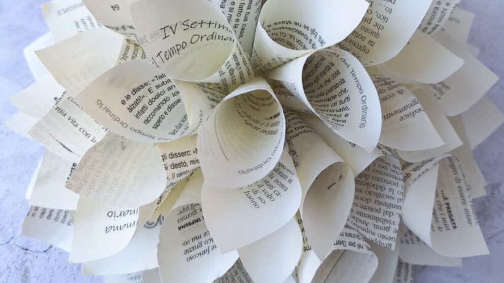 DIY Paper Dahlia Flower