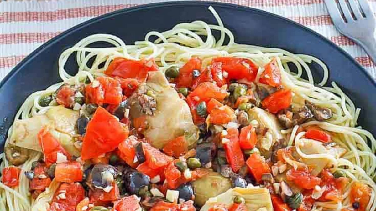 Johnny Carino&rsquo;s Angel Hair with Artichokes