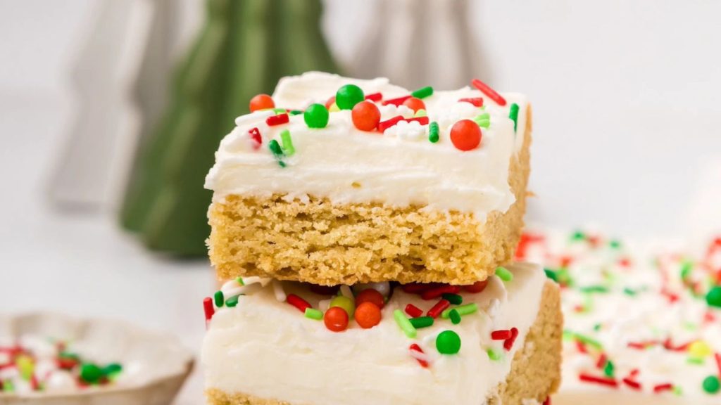 Get A Glass Of Milk For These 18 Scrumptious Cookie Bar Recipes 10 Sugar Cookie Bars