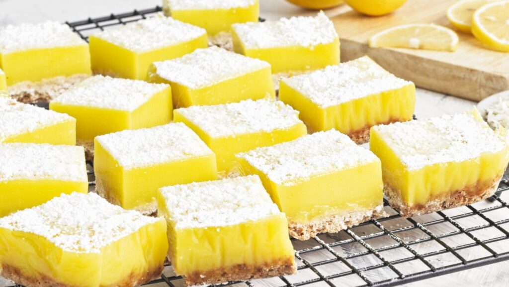 22 Raspberry Desserts That Are Bursting with Flavor 24 Vegan Lemon Bars 2800 038 scaled e1711558865812