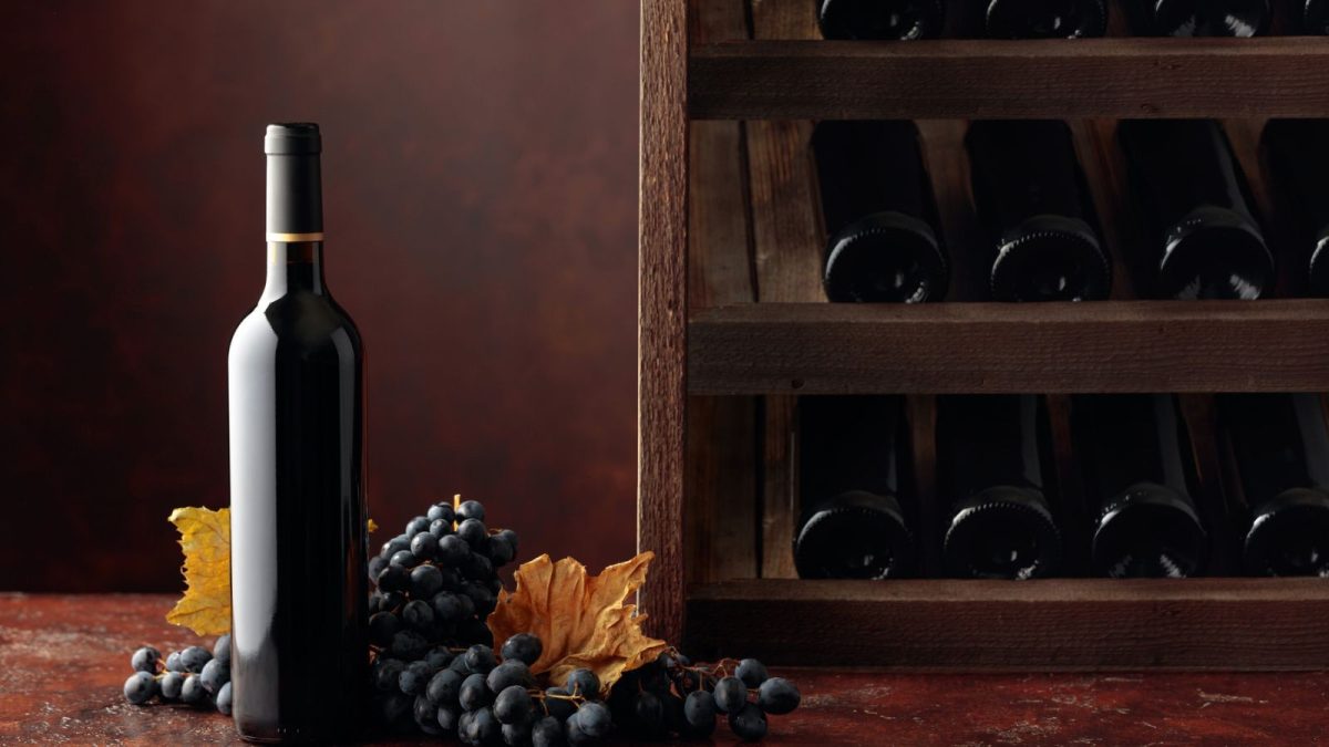 wine bottle
