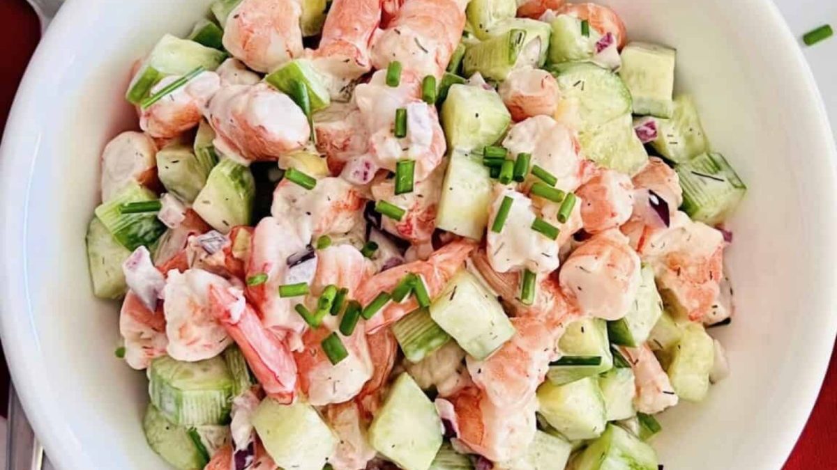CUCUMBER SHRIMP SALAD