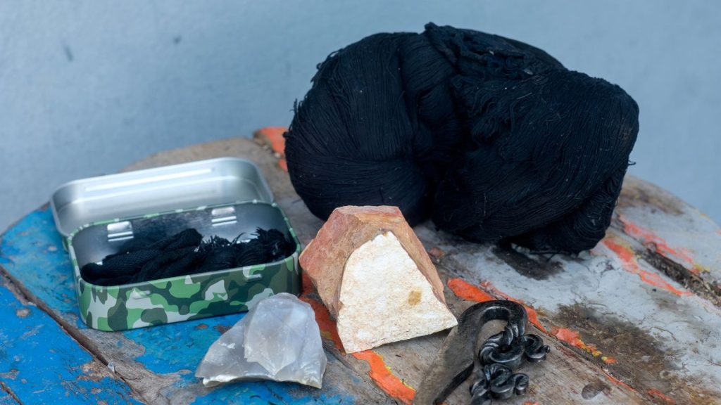 15 Prepper Tasks You Can Do Without Spending a Dime 9 Flint and Steel fire starting and char cloth antique fire making equipment