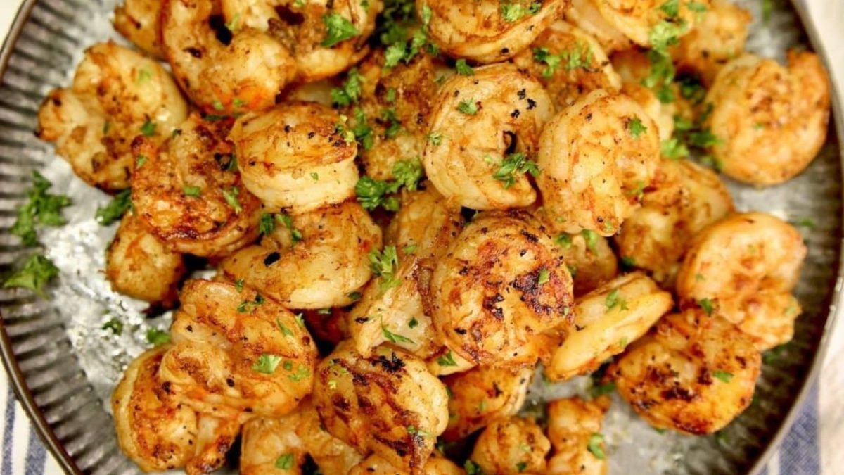 GRILLED BUFFALO SHRIMP