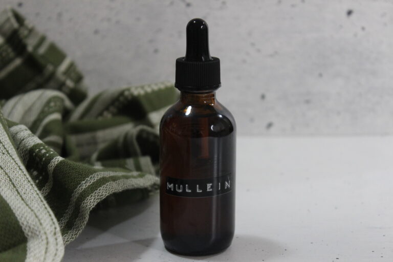 DIY Mullein Tincture