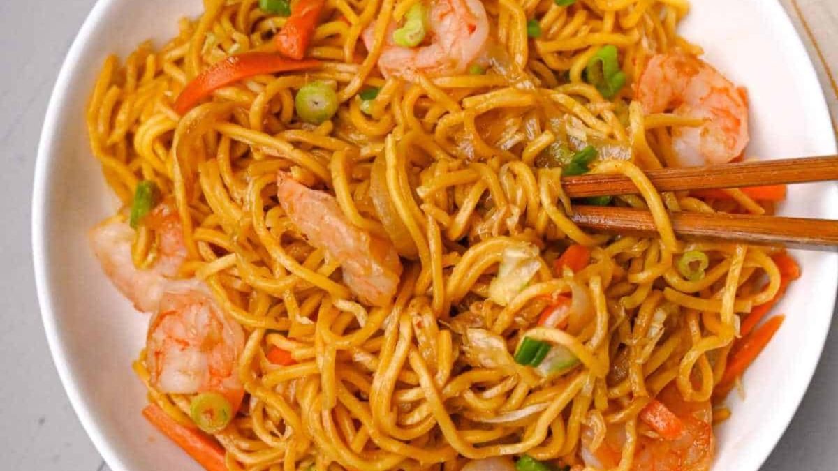 Shrimp Yakisoba