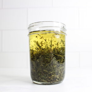 How to Make Green Tea Infused Oil 5 Green Tea Lip Balm 3 scaled 1