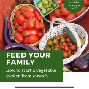 how to start a vegetable garden e-book and garden planner