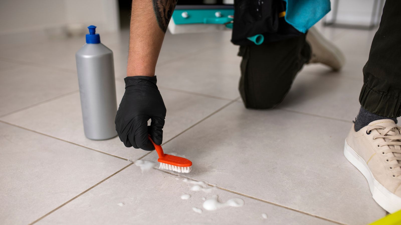 Homemade Grout Cleaner